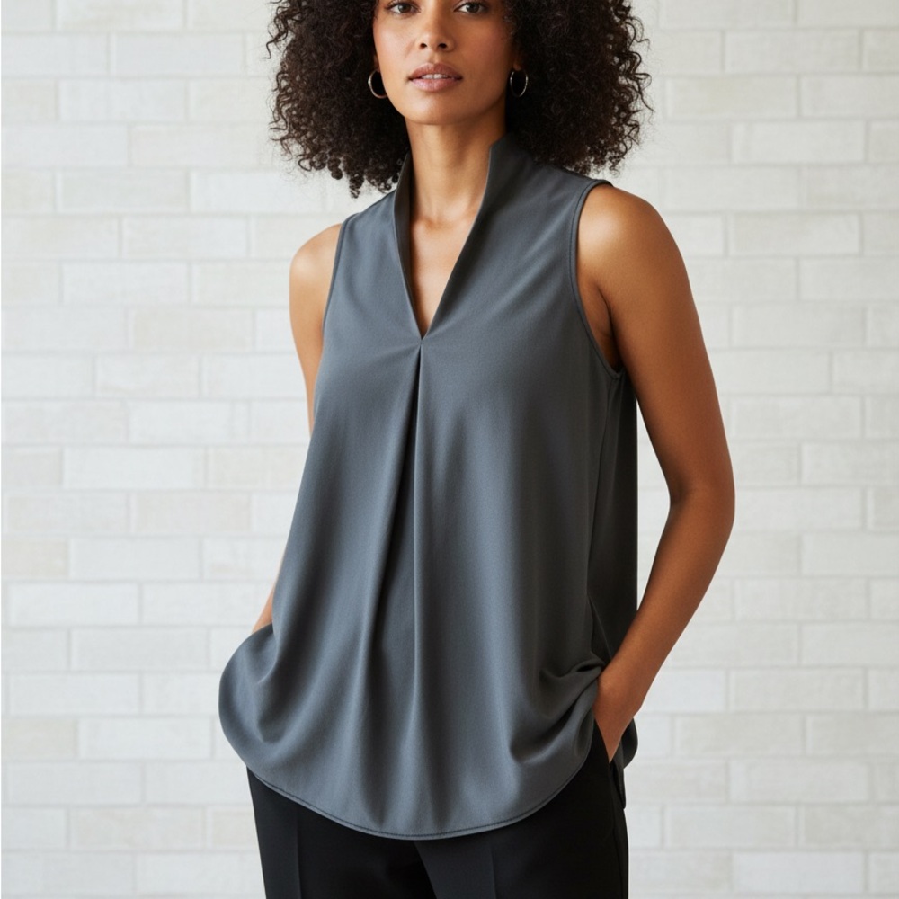 The North Face Dark Gray Sleeveless Blouse